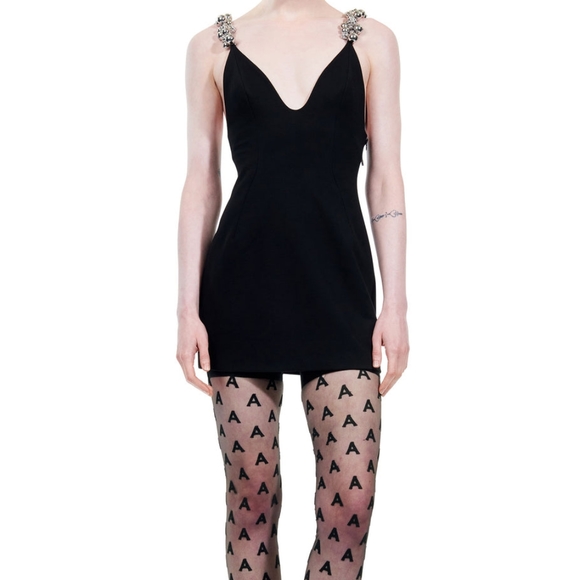 AREA Dresses & Skirts - Area black mini dress xs